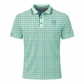 'Daniel in the Lion's Den' - Micropattern Polo