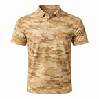 'Psalm 144' - Desert Camo Polo
