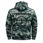 War though Worship - Aqua Camo Hoodie