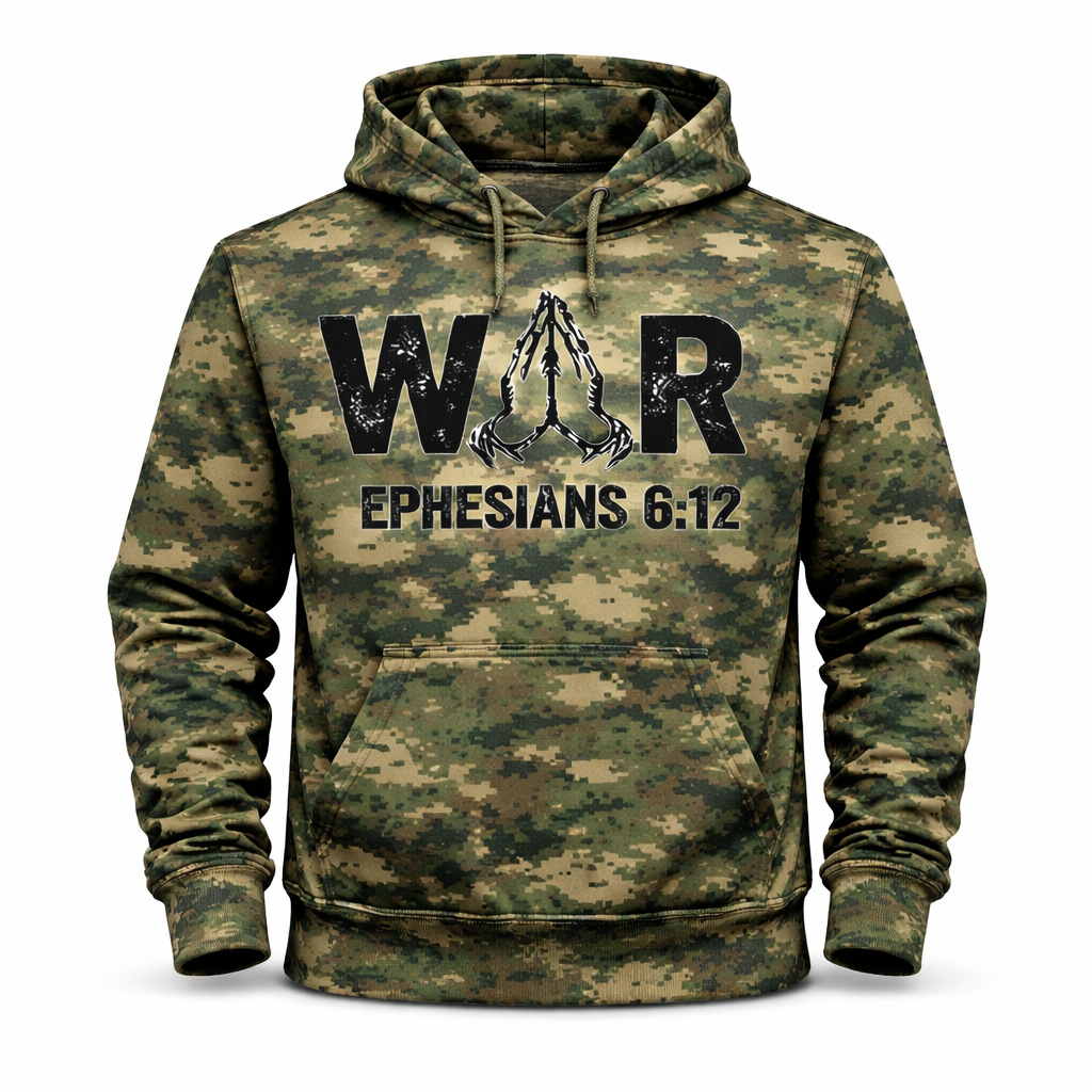 War is Spiritual - True Camo Hoodie