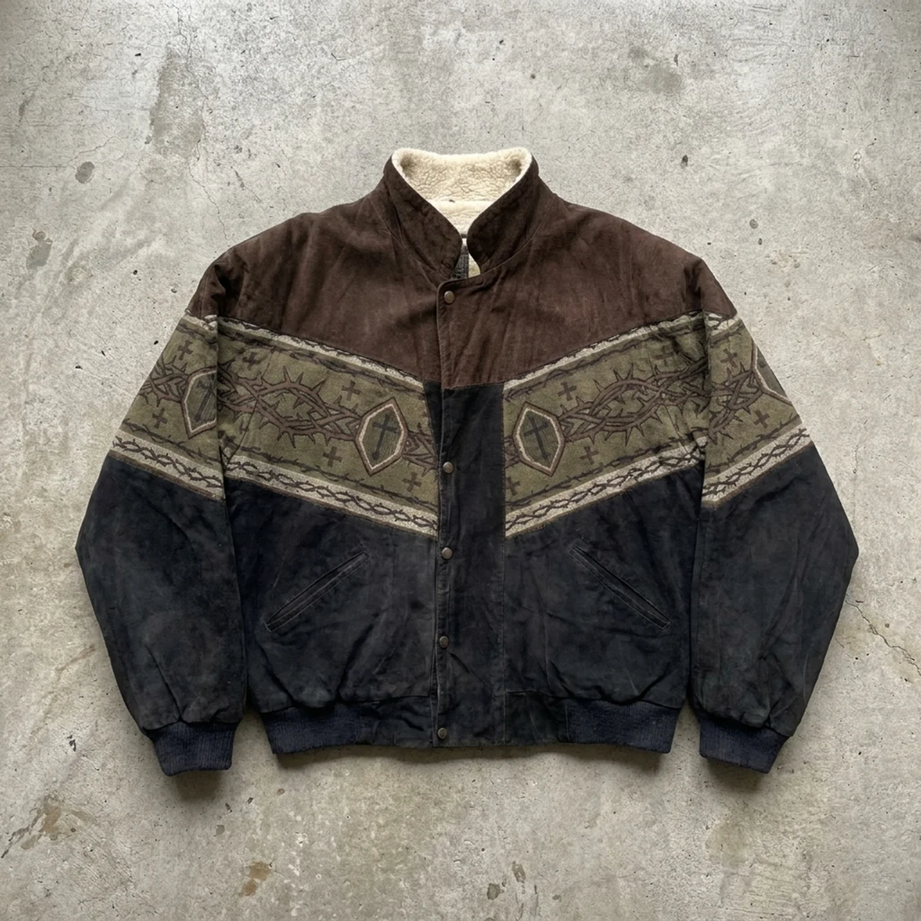 Crowned Victory – Statement Sherpa Jacket