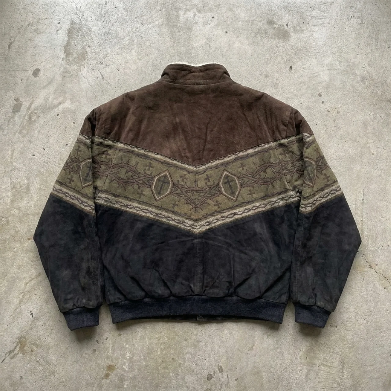 Crowned Victory – Statement Sherpa Jacket