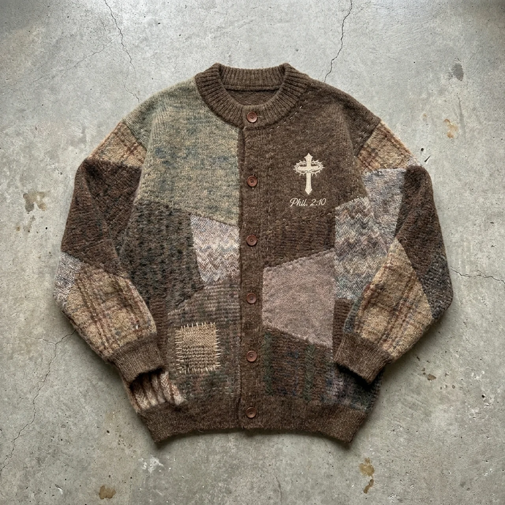 Every Knee – Patchwork Embroidered Cardigan