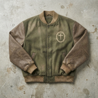 Consecrated Heritage – Embroidered Varsity Jacket