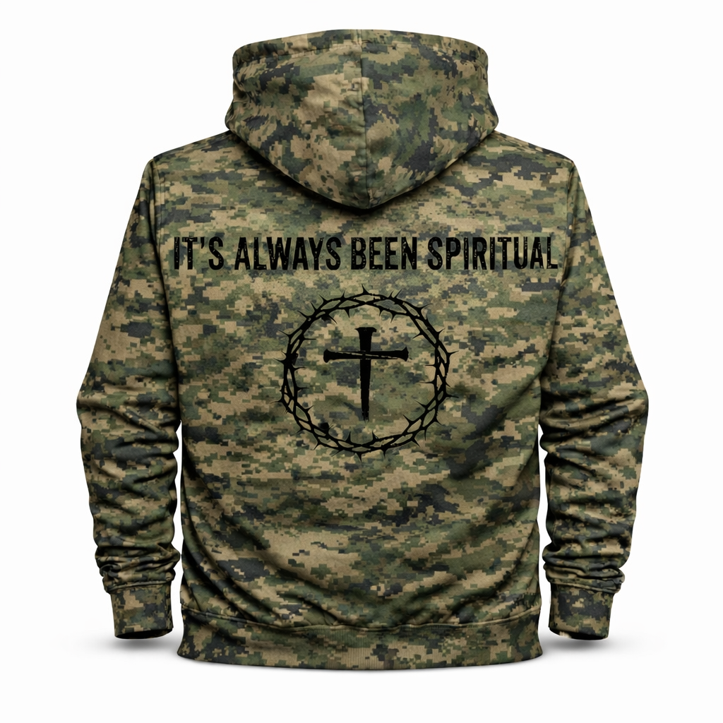 War is Spiritual - True Camo Hoodie